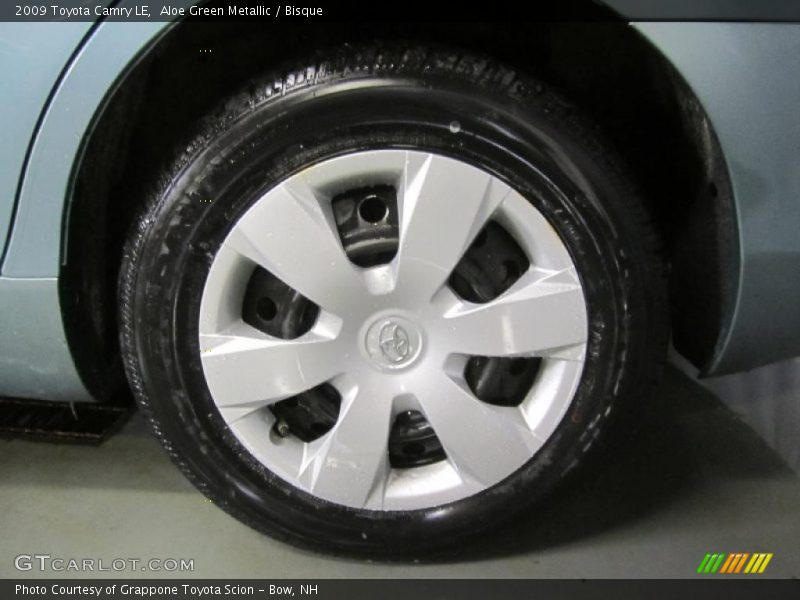 Aloe Green Metallic / Bisque 2009 Toyota Camry LE