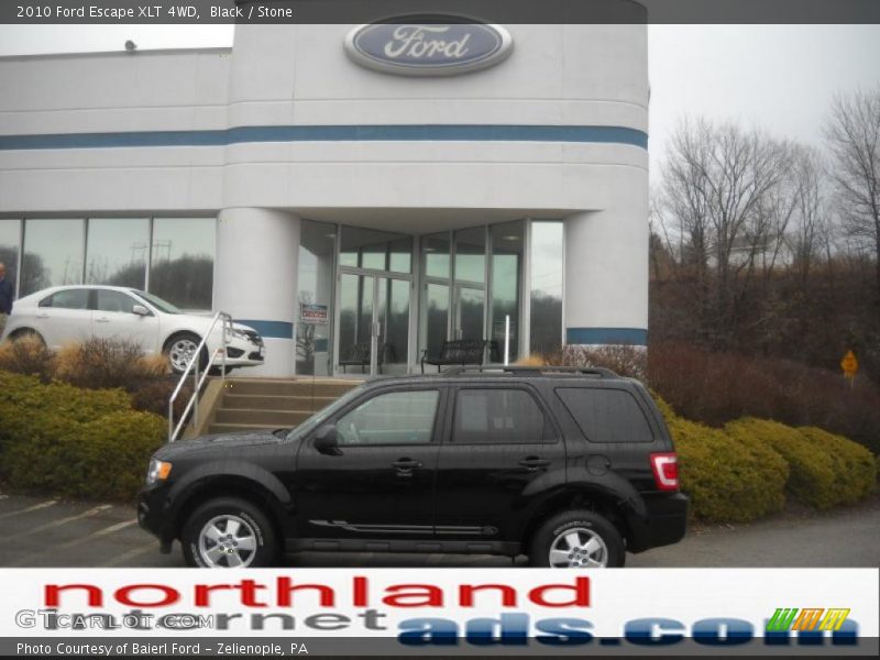 Black / Stone 2010 Ford Escape XLT 4WD