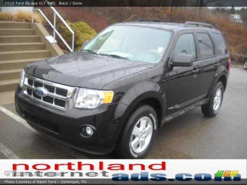Black / Stone 2010 Ford Escape XLT 4WD