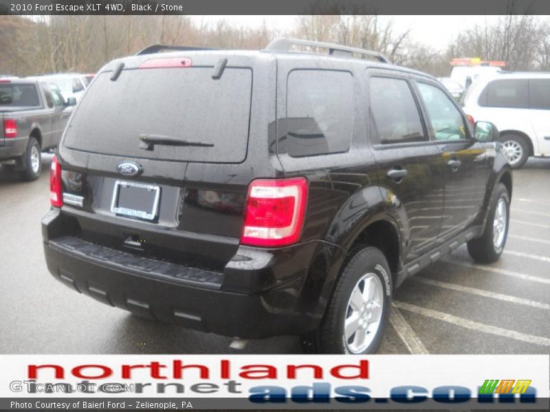 Black / Stone 2010 Ford Escape XLT 4WD