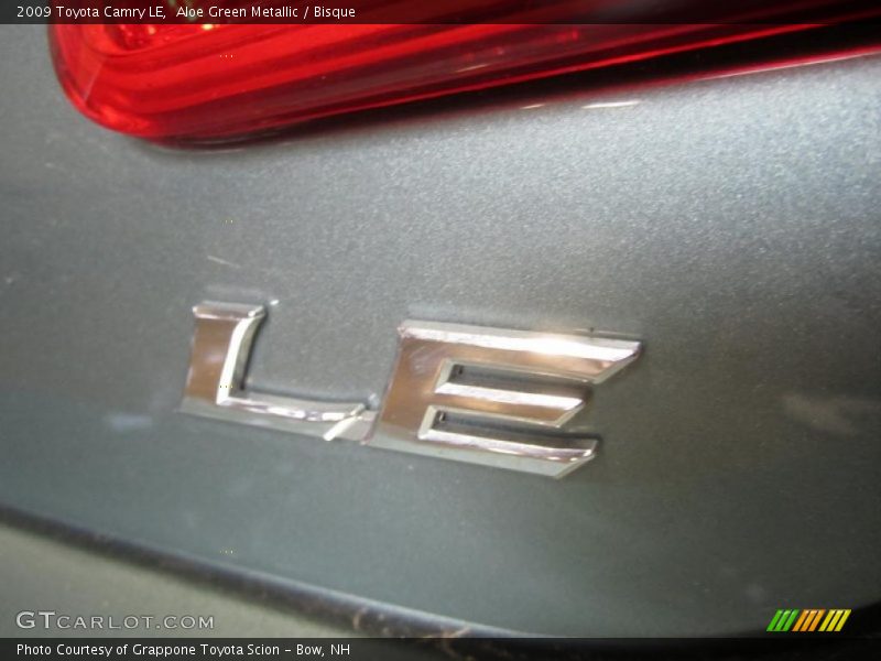 Aloe Green Metallic / Bisque 2009 Toyota Camry LE