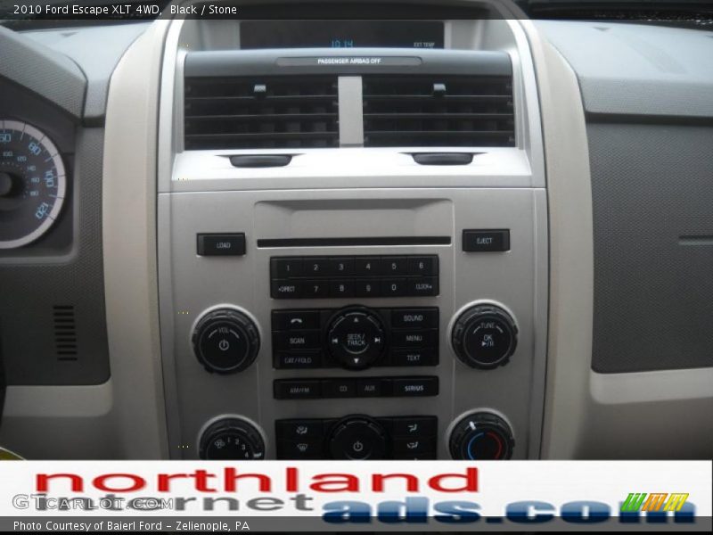 Black / Stone 2010 Ford Escape XLT 4WD
