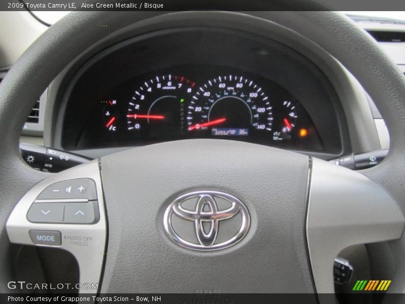 Aloe Green Metallic / Bisque 2009 Toyota Camry LE