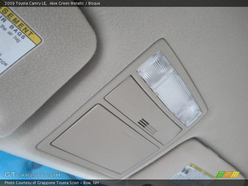 Aloe Green Metallic / Bisque 2009 Toyota Camry LE