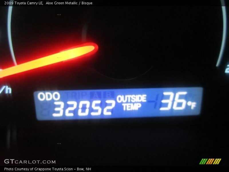 Aloe Green Metallic / Bisque 2009 Toyota Camry LE