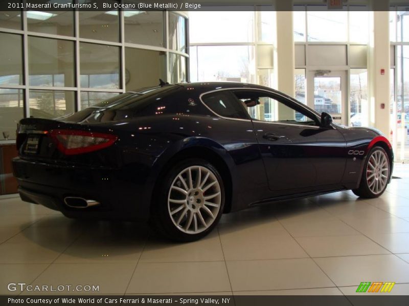 Blu Oceano (Blue Metallic) / Beige 2011 Maserati GranTurismo S