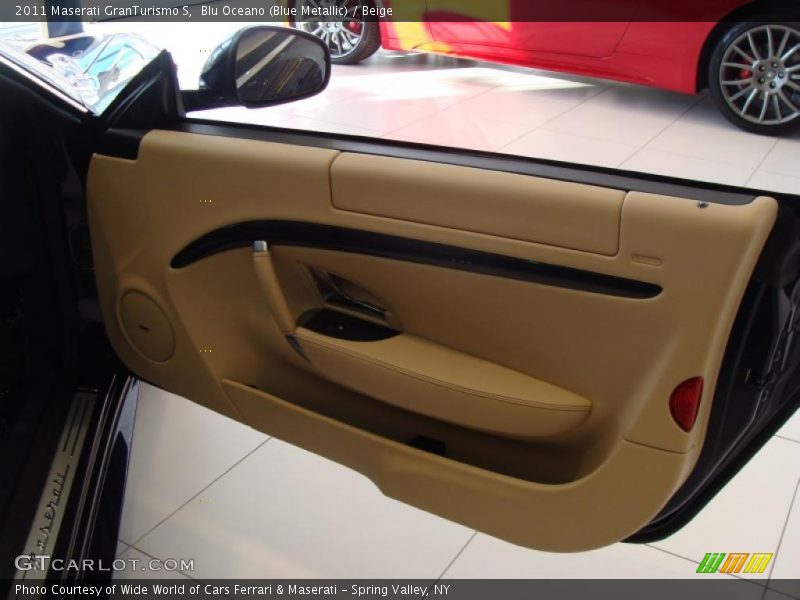 Blu Oceano (Blue Metallic) / Beige 2011 Maserati GranTurismo S