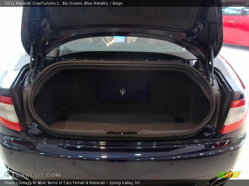 Blu Oceano (Blue Metallic) / Beige 2011 Maserati GranTurismo S