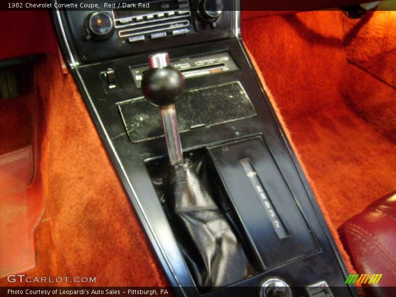  1982 Corvette Coupe 4 Speed Automatic Shifter