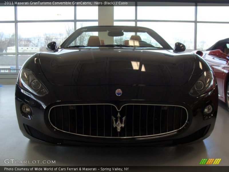 Nero (Black) / Cuoio 2011 Maserati GranTurismo Convertible GranCabrio
