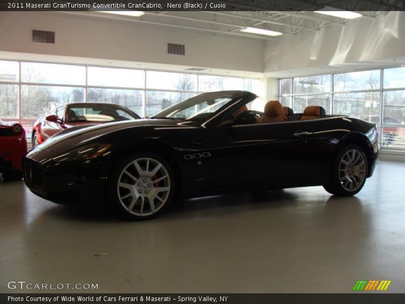 Nero (Black) / Cuoio 2011 Maserati GranTurismo Convertible GranCabrio