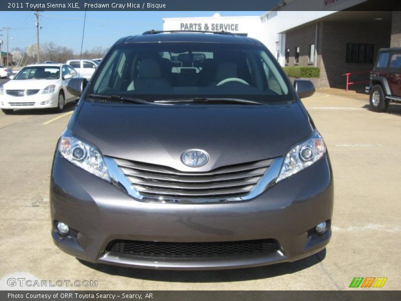 Predawn Gray Mica / Bisque 2011 Toyota Sienna XLE