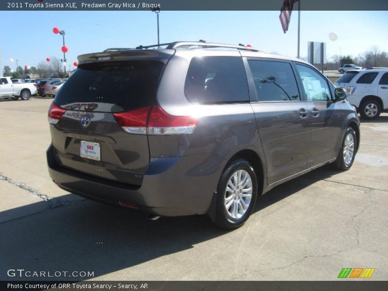 Predawn Gray Mica / Bisque 2011 Toyota Sienna XLE