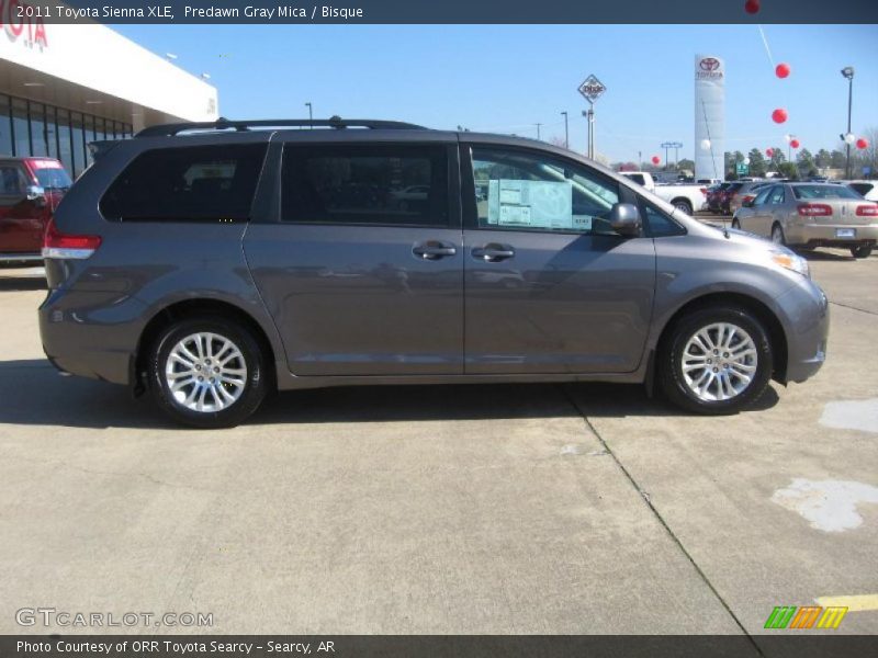 Predawn Gray Mica / Bisque 2011 Toyota Sienna XLE