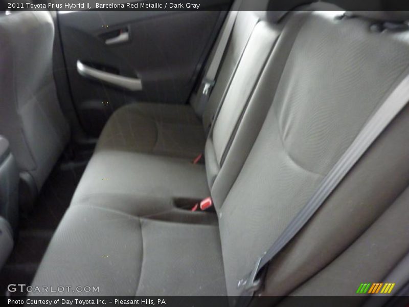 Barcelona Red Metallic / Dark Gray 2011 Toyota Prius Hybrid II