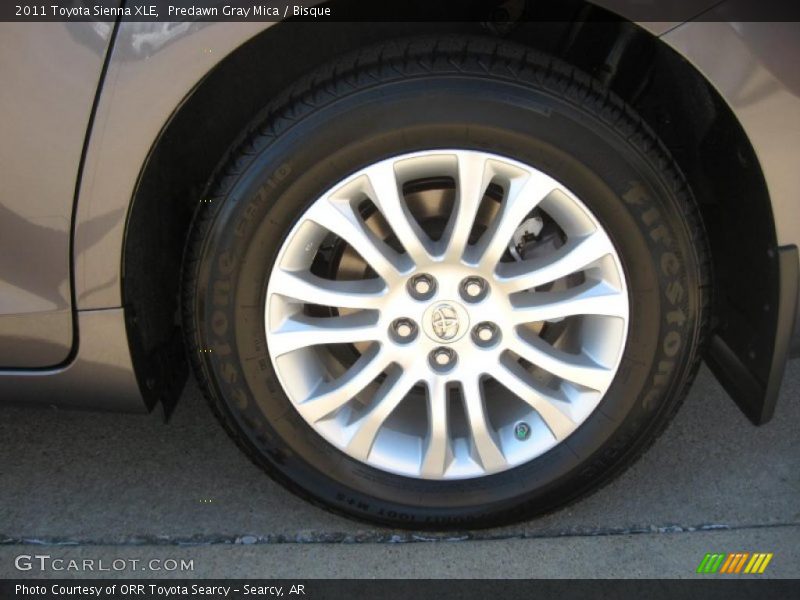 Predawn Gray Mica / Bisque 2011 Toyota Sienna XLE