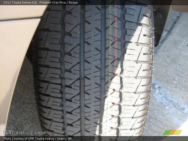 Predawn Gray Mica / Bisque 2011 Toyota Sienna XLE