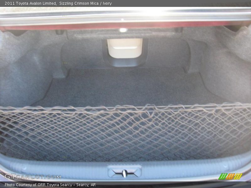 Sizzling Crimson Mica / Ivory 2011 Toyota Avalon Limited