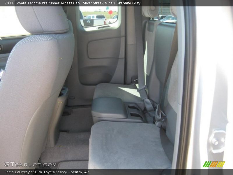 Silver Streak Mica / Graphite Gray 2011 Toyota Tacoma PreRunner Access Cab