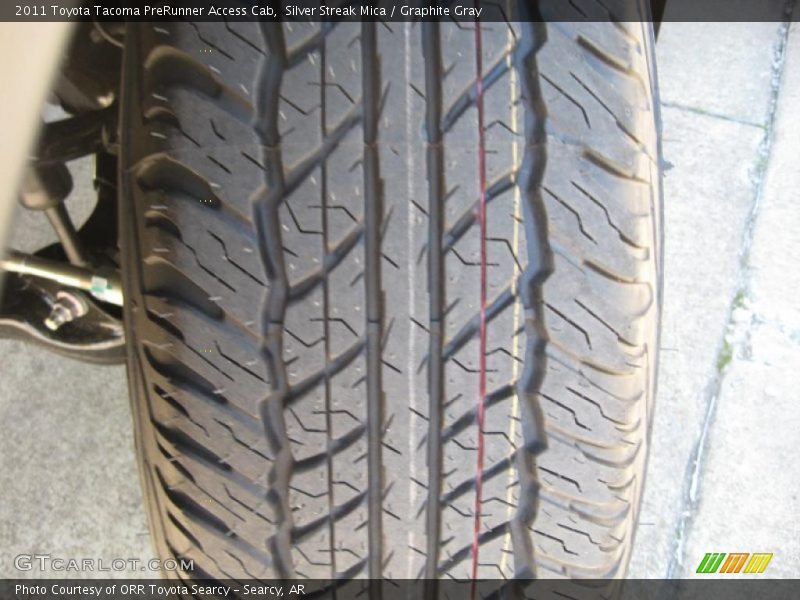 Silver Streak Mica / Graphite Gray 2011 Toyota Tacoma PreRunner Access Cab