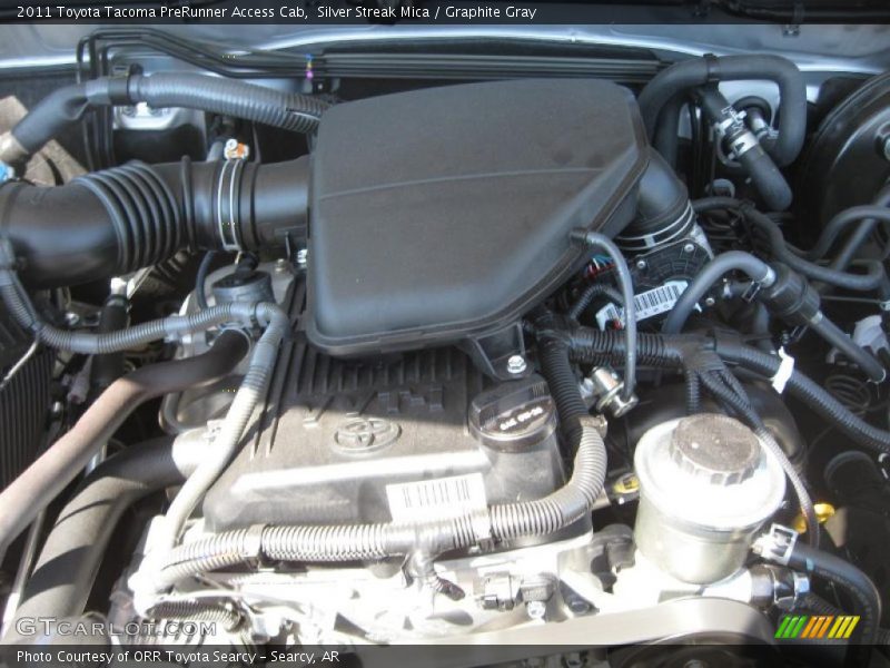 Silver Streak Mica / Graphite Gray 2011 Toyota Tacoma PreRunner Access Cab