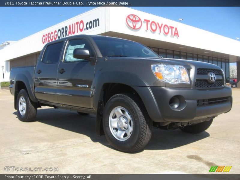 Pyrite Mica / Sand Beige 2011 Toyota Tacoma PreRunner Double Cab