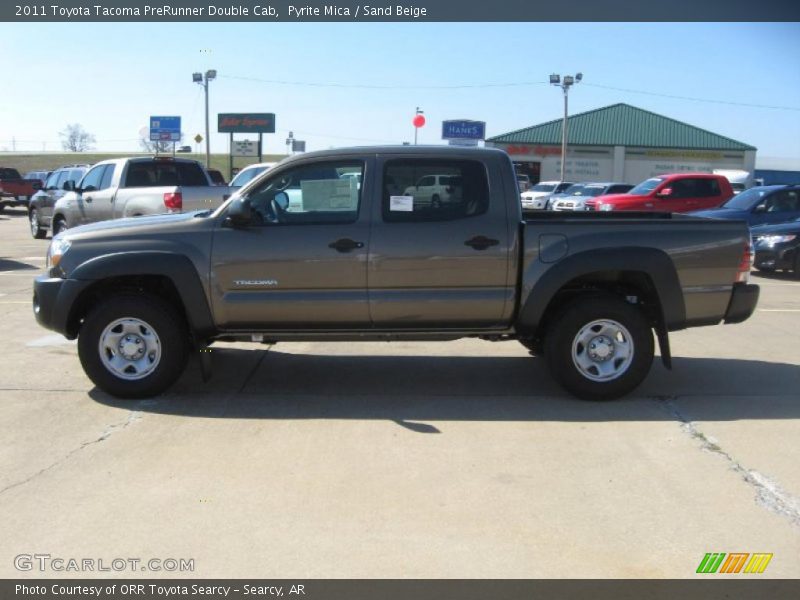 Pyrite Mica / Sand Beige 2011 Toyota Tacoma PreRunner Double Cab
