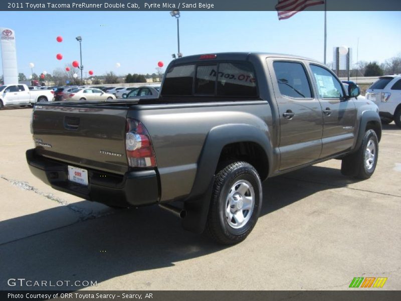 Pyrite Mica / Sand Beige 2011 Toyota Tacoma PreRunner Double Cab