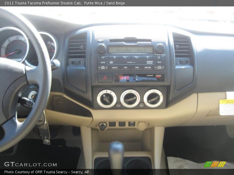 Pyrite Mica / Sand Beige 2011 Toyota Tacoma PreRunner Double Cab