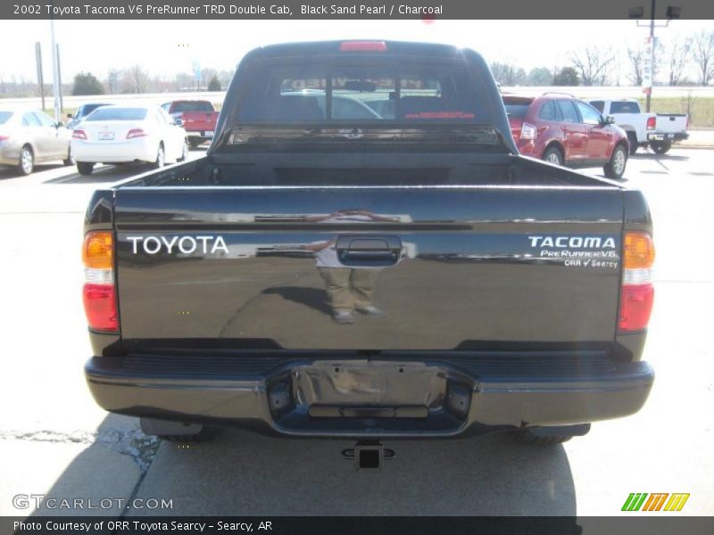 Black Sand Pearl / Charcoal 2002 Toyota Tacoma V6 PreRunner TRD Double Cab