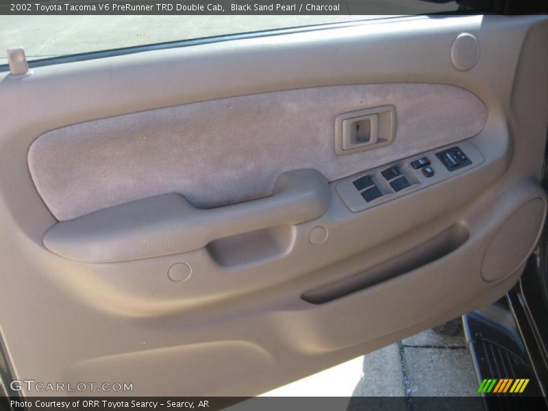 Black Sand Pearl / Charcoal 2002 Toyota Tacoma V6 PreRunner TRD Double Cab