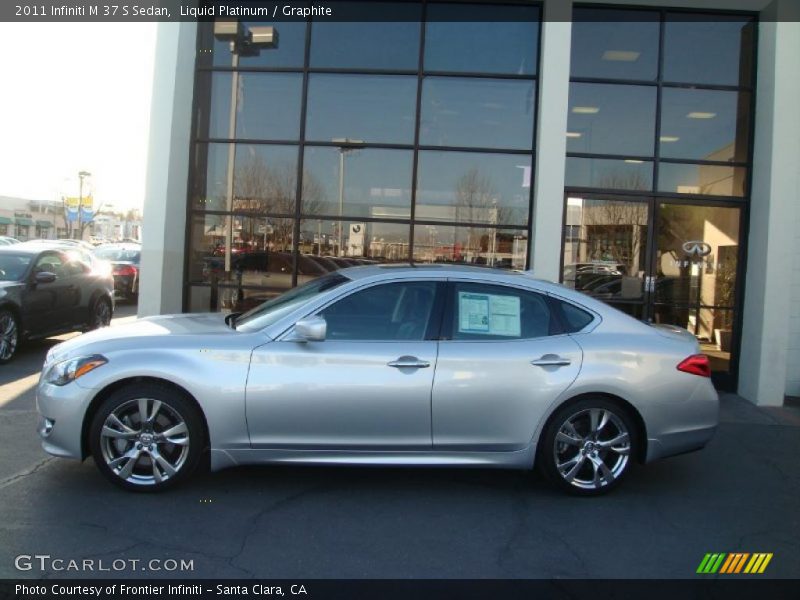 Liquid Platinum / Graphite 2011 Infiniti M 37 S Sedan