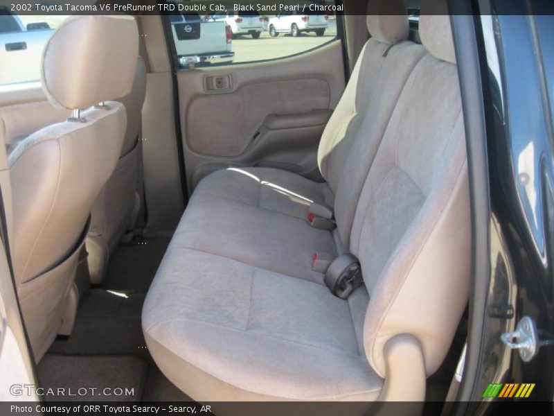 Black Sand Pearl / Charcoal 2002 Toyota Tacoma V6 PreRunner TRD Double Cab