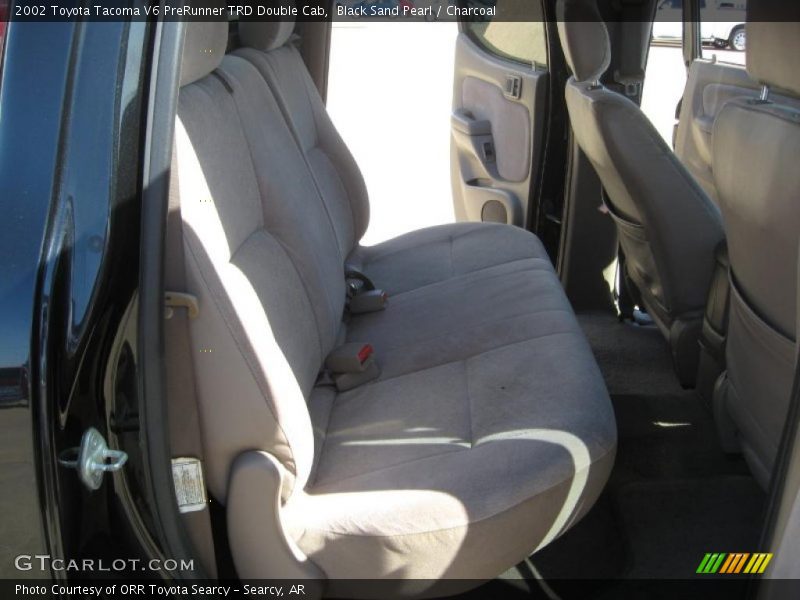 Black Sand Pearl / Charcoal 2002 Toyota Tacoma V6 PreRunner TRD Double Cab