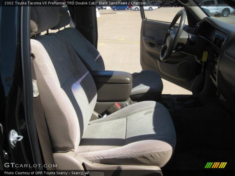 Black Sand Pearl / Charcoal 2002 Toyota Tacoma V6 PreRunner TRD Double Cab