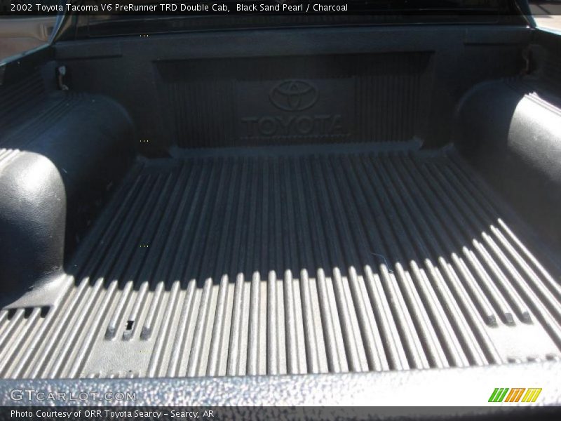 Black Sand Pearl / Charcoal 2002 Toyota Tacoma V6 PreRunner TRD Double Cab
