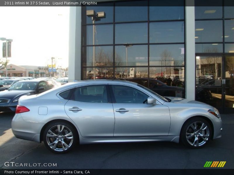 Liquid Platinum / Graphite 2011 Infiniti M 37 S Sedan