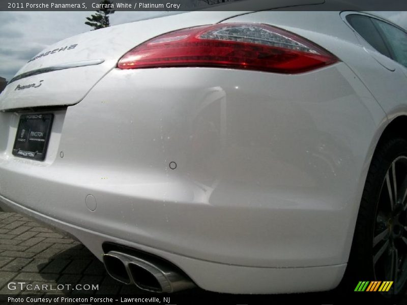 Carrara White / Platinum Grey 2011 Porsche Panamera S