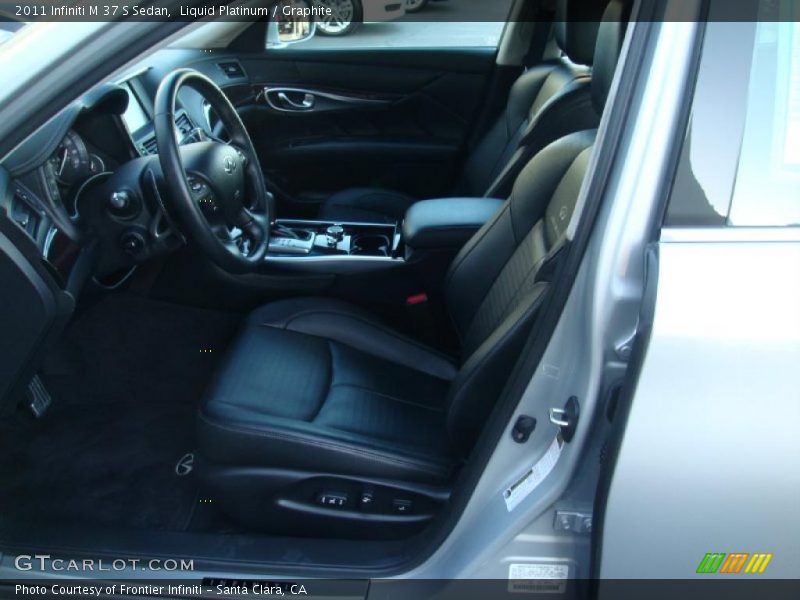  2011 M 37 S Sedan Graphite Interior