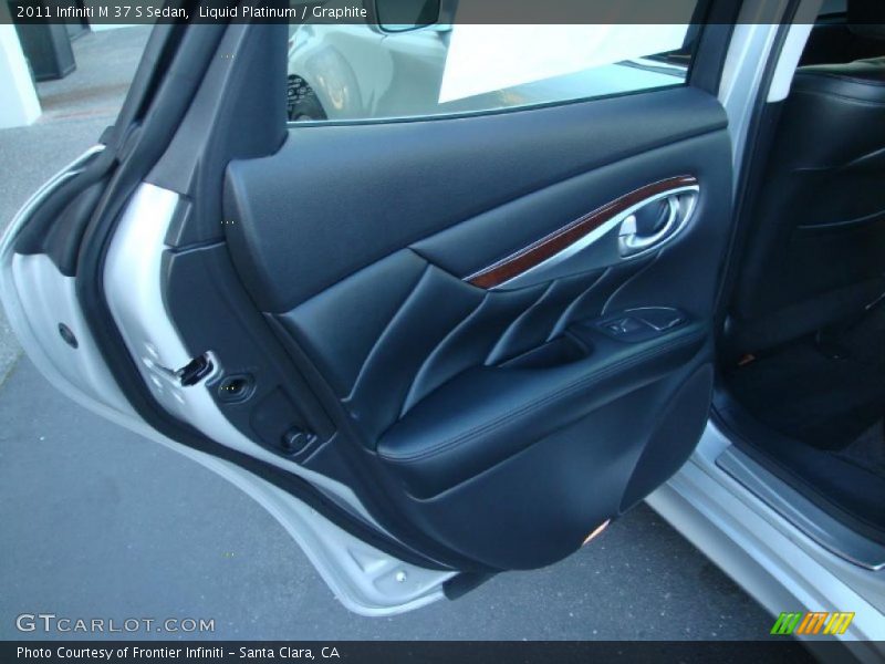 Liquid Platinum / Graphite 2011 Infiniti M 37 S Sedan