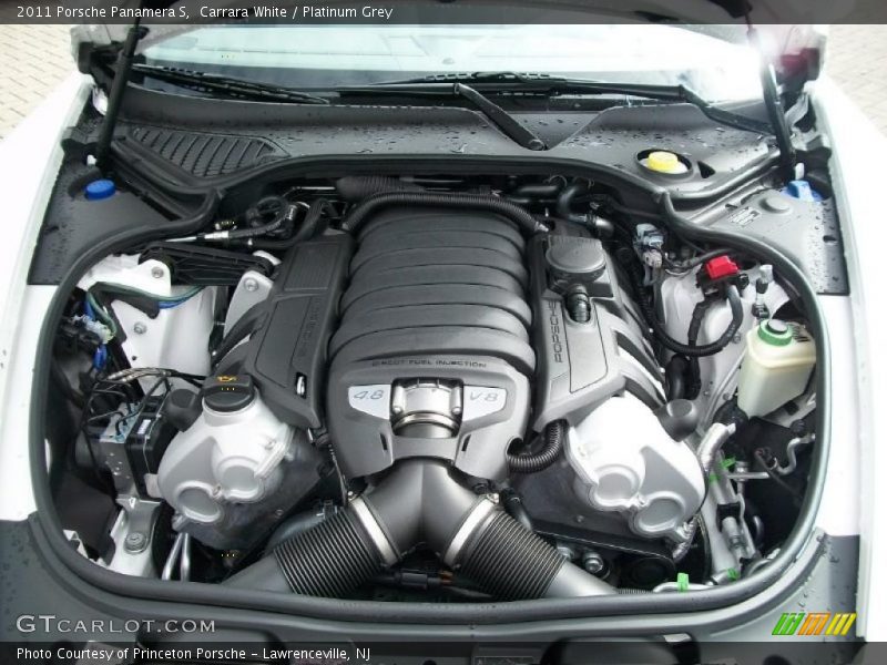  2011 Panamera S Engine - 4.8 Liter DFI DOHC 32-Valve VarioCam Plus V8