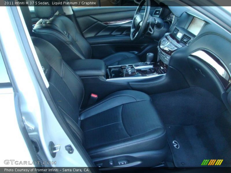  2011 M 37 S Sedan Graphite Interior