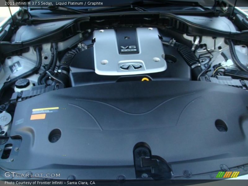  2011 M 37 S Sedan Engine - 3.7 Liter DOHC 24-Valve VVEL CVTCS V6