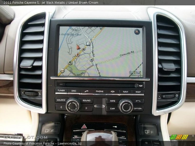 Navigation of 2011 Cayenne S