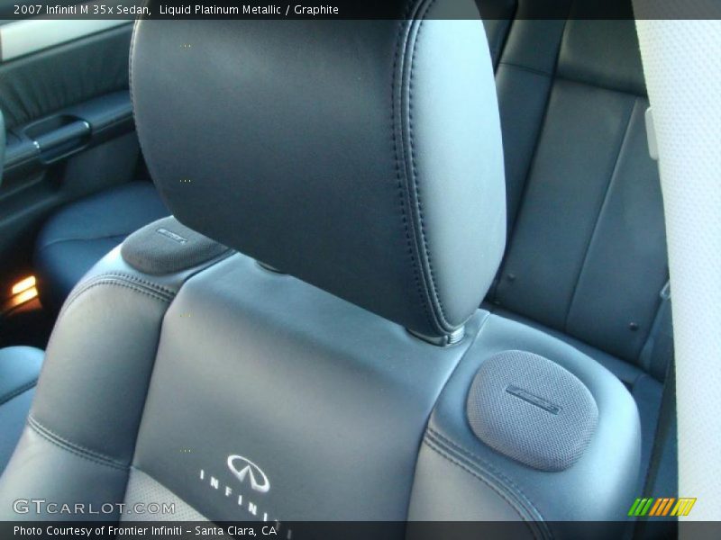 Liquid Platinum Metallic / Graphite 2007 Infiniti M 35x Sedan