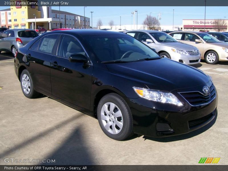 Black / Ash Gray 2010 Toyota Camry