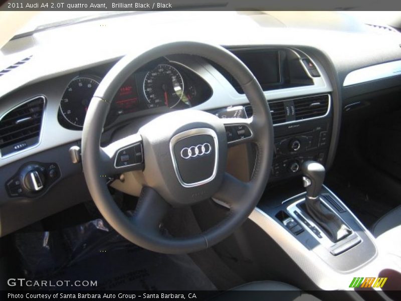 Brilliant Black / Black 2011 Audi A4 2.0T quattro Avant