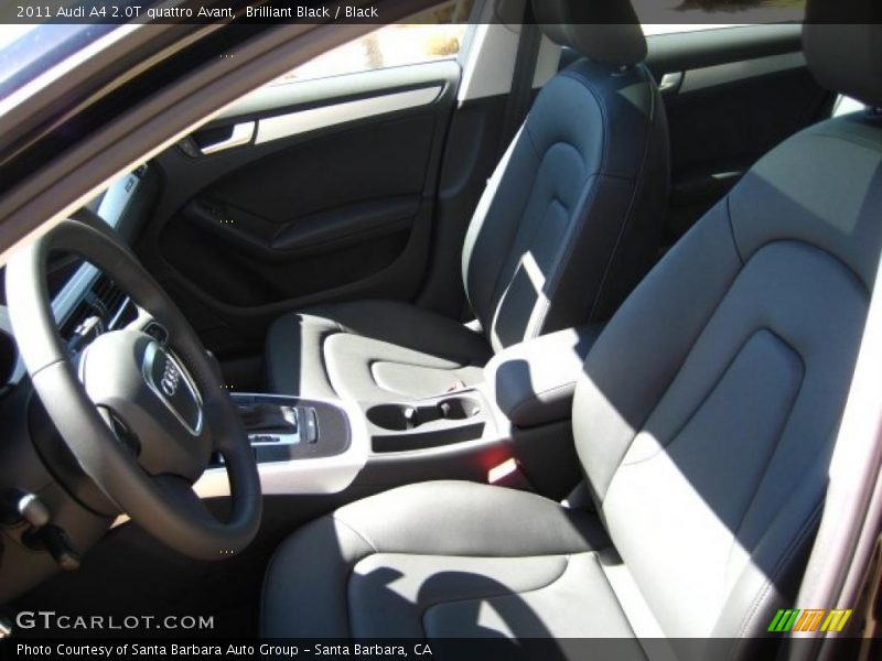 Brilliant Black / Black 2011 Audi A4 2.0T quattro Avant