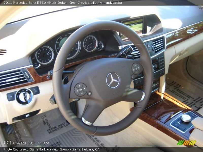  2011 E 550 4Matic Sedan Almond/Mocha Interior