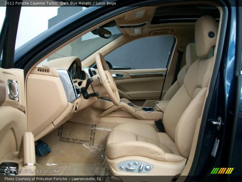  2011 Cayenne Turbo Luxor Beige Interior